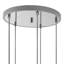 Luminaire suspendu en forme de globe à 5 lumières Kaylin