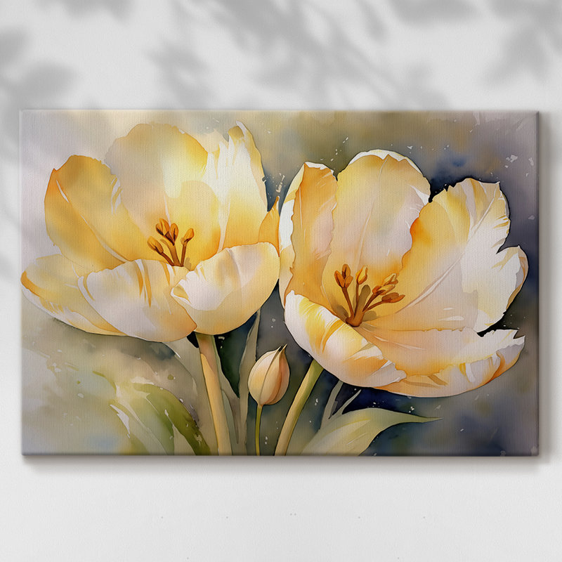 Série Floral-CLXIV -Galerie enveloppée Cavas, 12 x 18