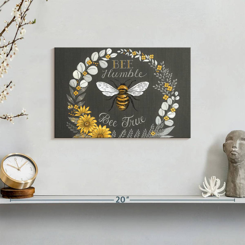 Brampt Bee Humble Bee True, 8" H x 12" W