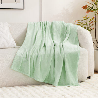 Soft All-Season Reversible Fleece Blanket, 270GSM