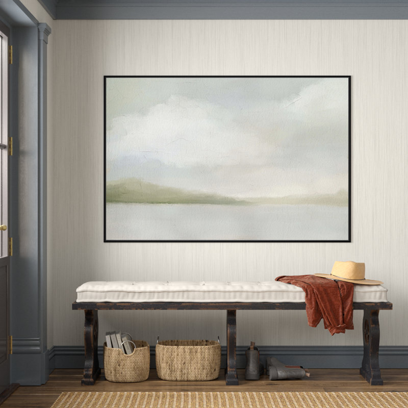 Queensland " A Tranquil Morning ", 41.5" H x 61.5" W, Black