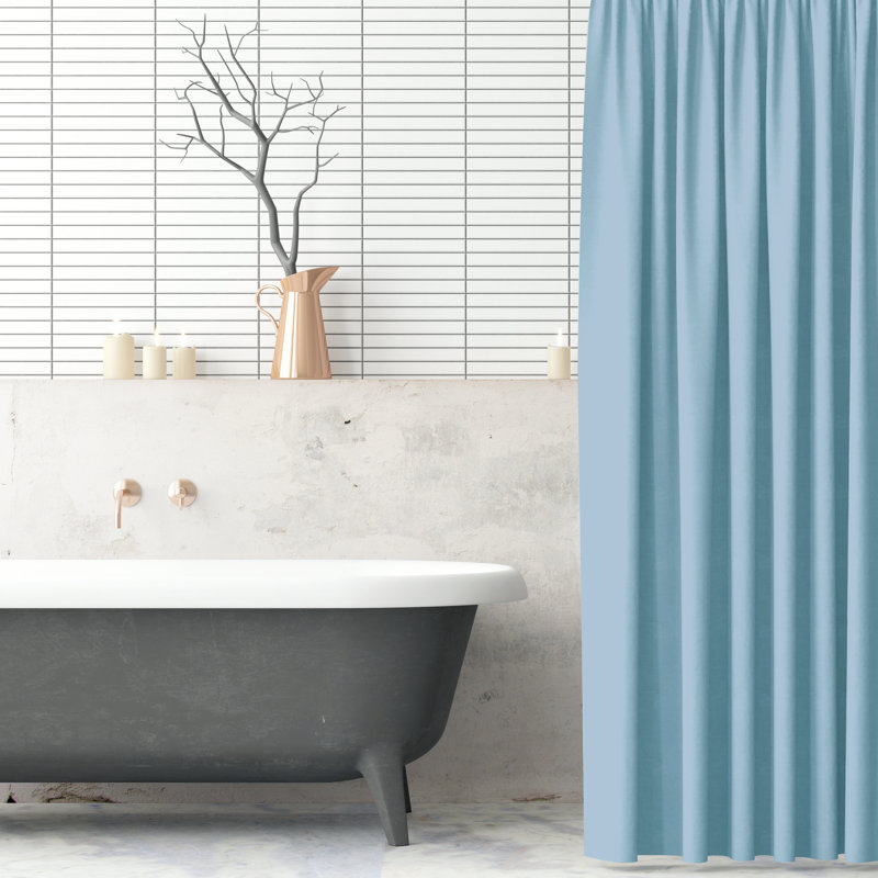 Shower Curtain, Sky Blue