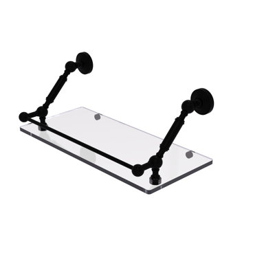Tablette flottante avec barre de galerie hertzler