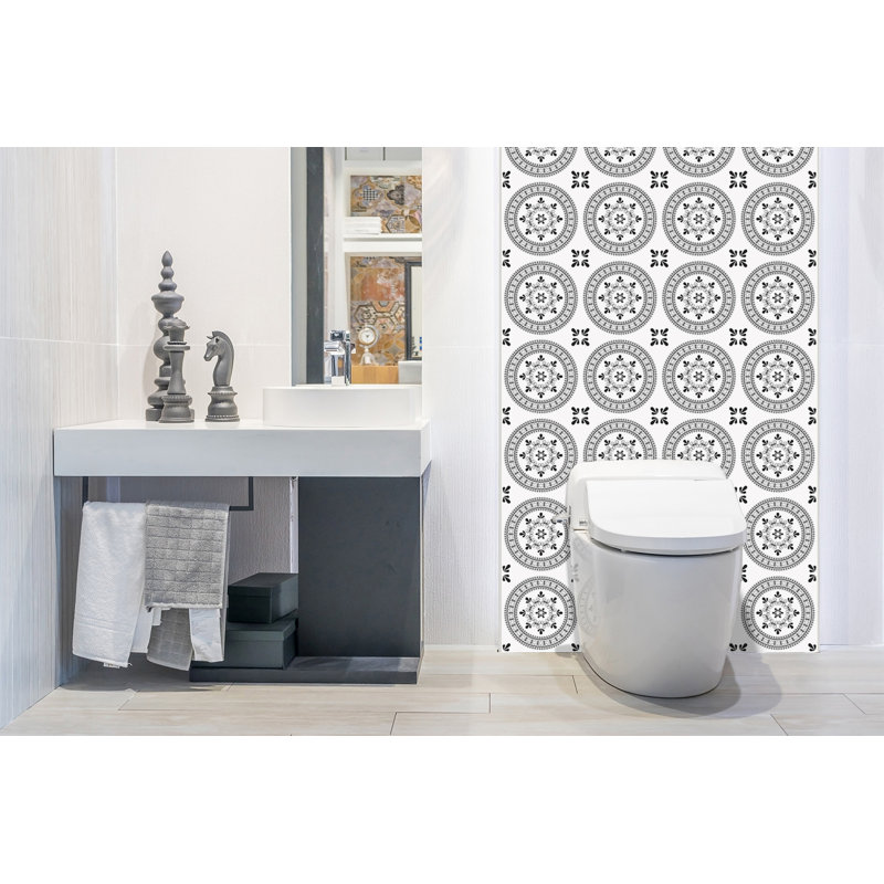 Self Adhesive Vinyl Splashback Sticker Wall Stickers 39,37x19,68 Inch Tile Peel and Stick Wall Tiles