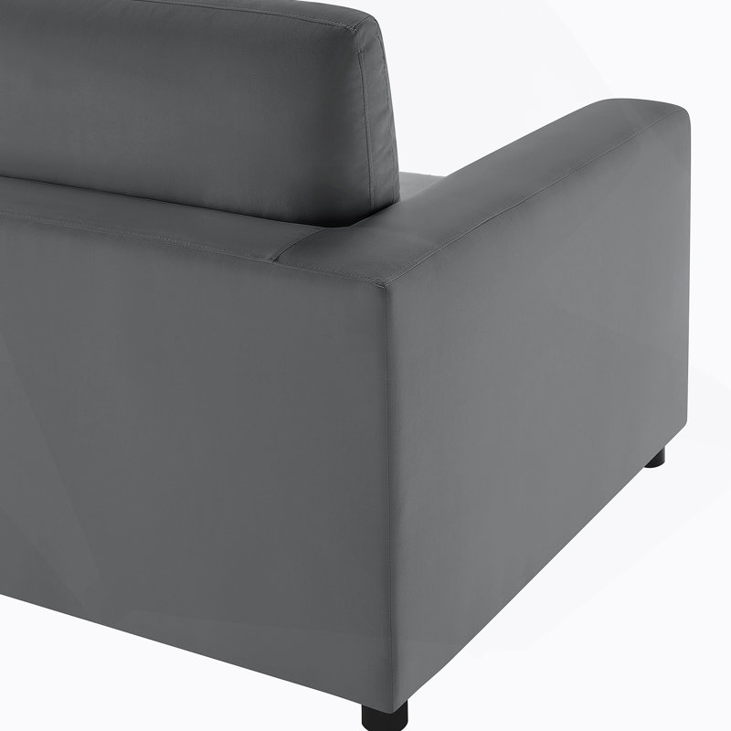 Canapé modulaire 2 pièces - Gris anthracite
