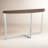 Jackson 55" Oyster Wood Console Table – Modern Slim Console for Entryway, Hallway, or Living Room Display - Espresso Brown Console-1504103045