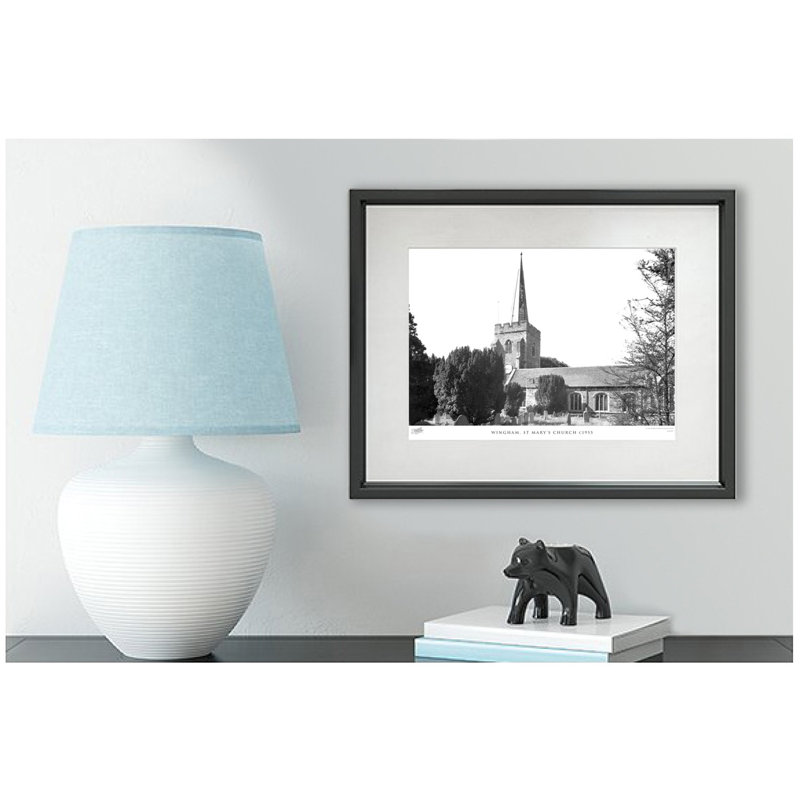 Wingham, St Mary's Church C1955 by Francis Frith - Single Picture Frame Print, 28cm H x 36cm W x 2.3cm D