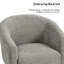 Chaise avec accoudoirs modernes 27,5 po Cadie-94883780