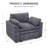 Manuel Corduroy Spacious Comfortable Single Armchair-1685690145