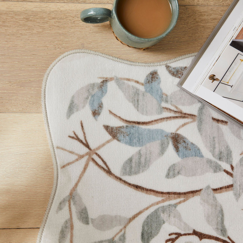 Anthonia Floral Area Rug, Rectangle 160 x 230 cm