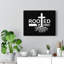 Rooted In Christ Tree Roots - Wrapped Canvas Print-1332829990
