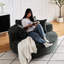 Fauteuil pivotant à 360 degrés Fluffy Chenille-825257887