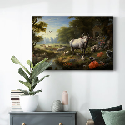 Animaux, série de paysages