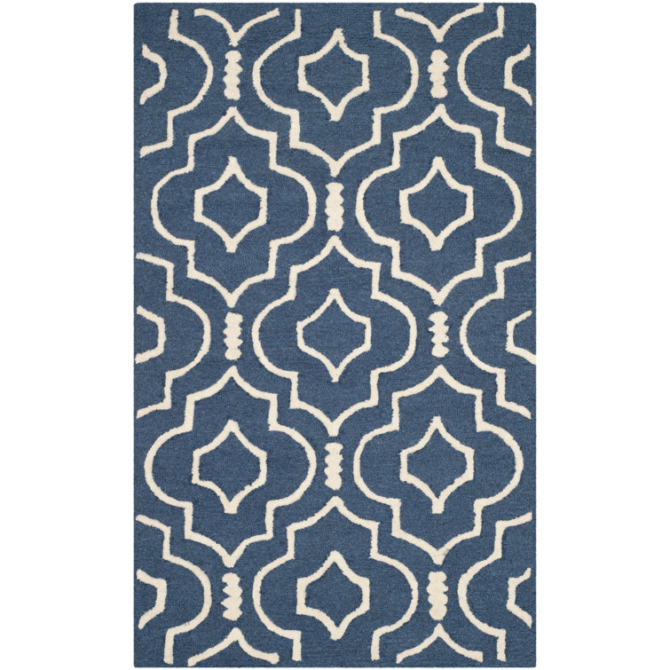 Brunswick Hand Tufted Wool Geometric Rug