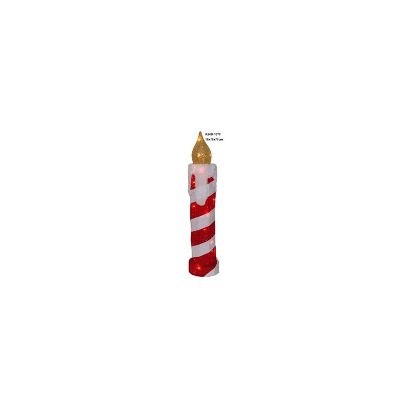 Bougie sans flamme sans parfum