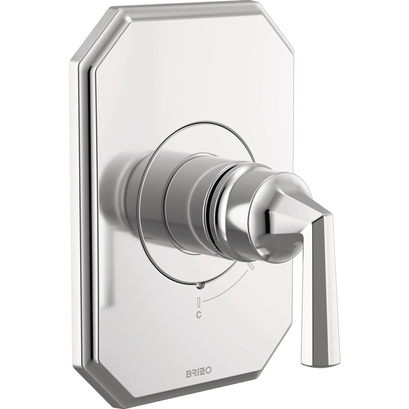 Beauclere™ Pressure Balance Valve Only Trim, Lever Handle, Polished Chrome