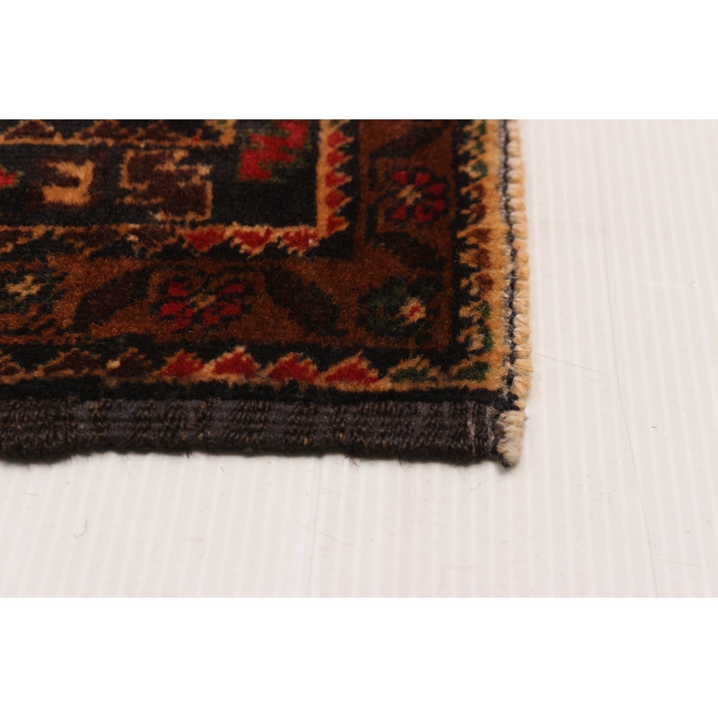 Teimani Black Rug 3'8" x 6'7"
