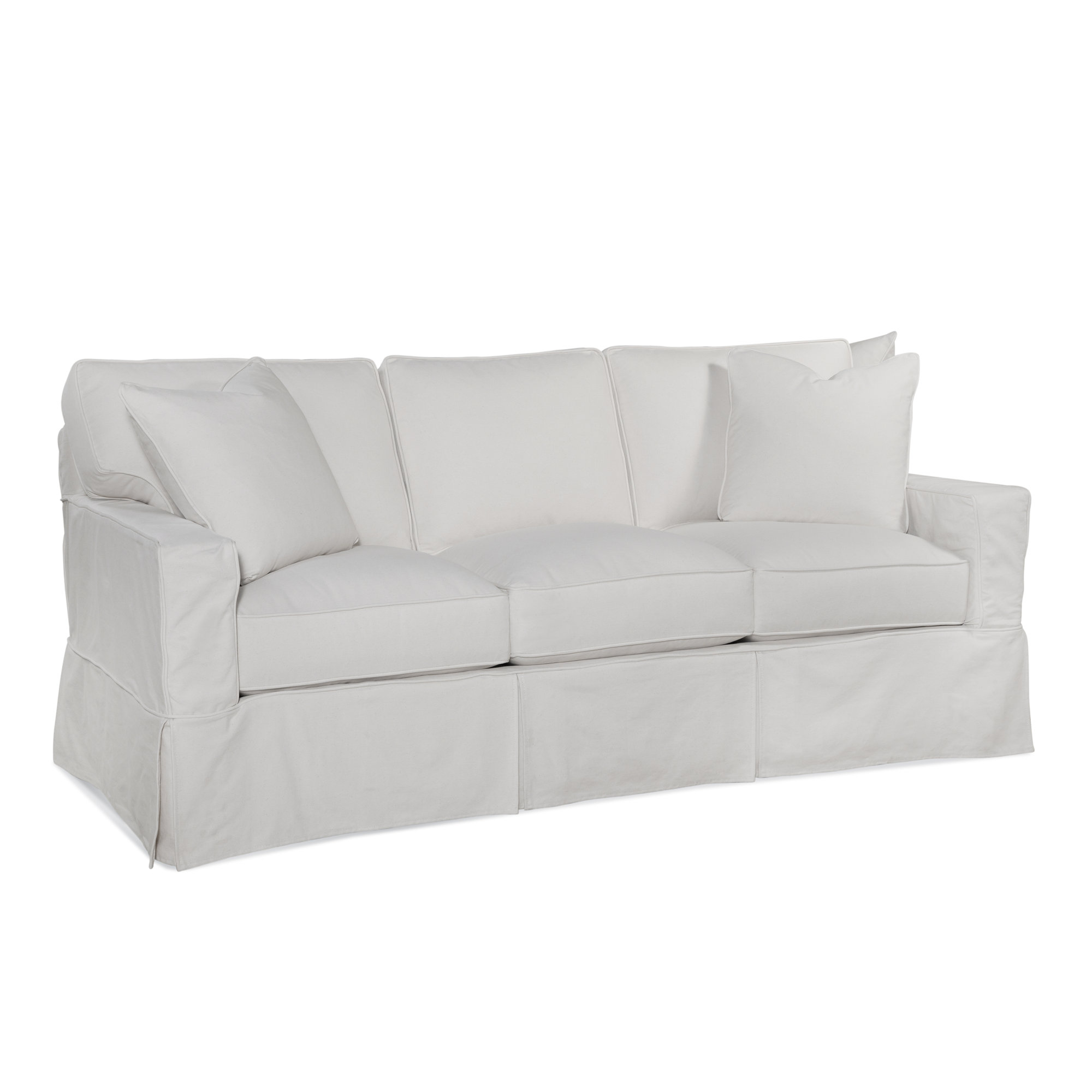 Gramercy Park Queen Sleeper Sofa, Eggshell Crypton Performance; 0884-93, Air Dream Mattress