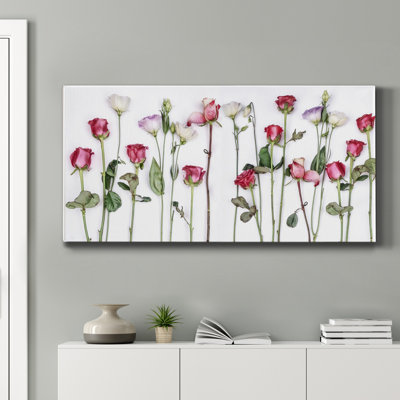 Rouge Moderne - impression sur toile tendue