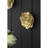 Uma Gold Rose Hanging Wall Accents