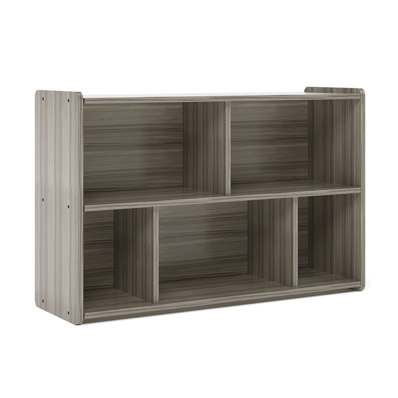 Étagère de rangement à 5 compartiments Tot Mate, Oui, 30,5 po x 46 po x 15 po, Orme gris ombre