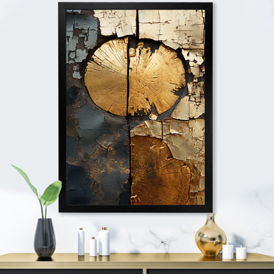 Abstract Graceful woodland  charm IV - Abstract Large Wall Art