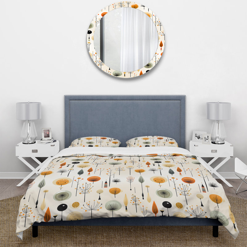 Literie danoise de sophistication moderne, Housse de couette pour très grand lit et 2 très