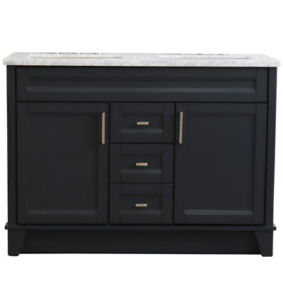 Ensemble de meuble-lavabo double 49 po Buenrostro