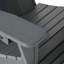 Lucus Poly HDPE Adirondack Chair with Cupholder-677126557