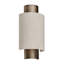 Beedle Steel And Fabric Flush Mounted Sconce