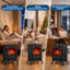 Brayden Studio 38.2 cm W Black Electric Fireplace
