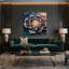 «Cats Raas», art mural sur toile grise-787084973