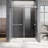 61" - 65" W x 76" H Double Sliding Frameless Shower Door-85011295