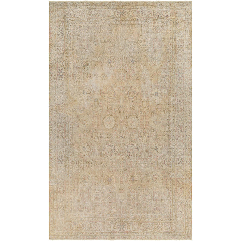 Antique One Of A Kind One-of-a-Kind 6'10" X 11'9" Hand Knotted Area Rug