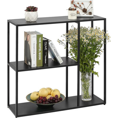 Console Table,Sofa Table Entrance Table Narrow Long With Storage Rack For Entrance,Foyer,Hallway, Sofa,Living Room,Bar,Kitchen(31In,Black) by Ebern Designs