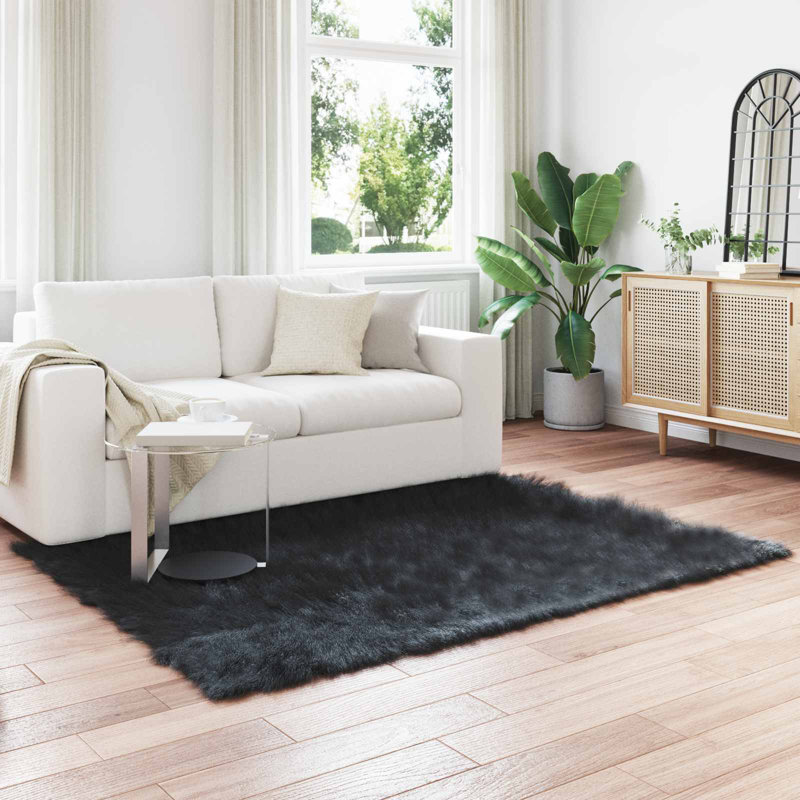 Solid Colour Standard Area Rug, Rectangle 140 x 200cm