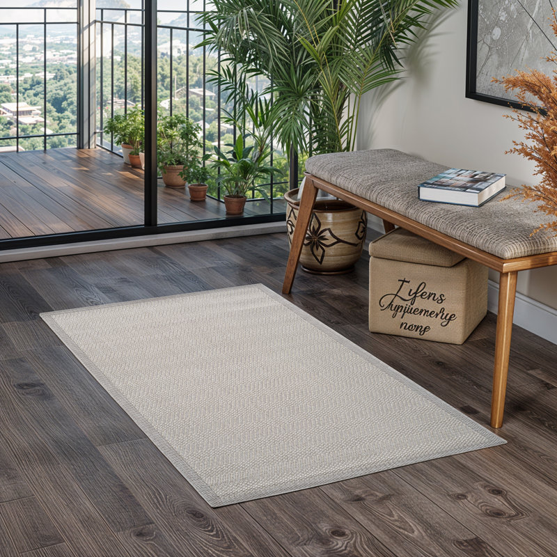 Kanarraville Area Indoor/Outdoor Rug, Rectangle 80 x 150cm