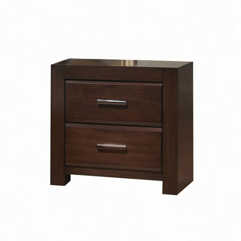 Nightstand With Durable Drawers