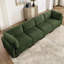 Canapé d'angle modulaire avec détails froncés sur l'assise-1619518747-1619518745