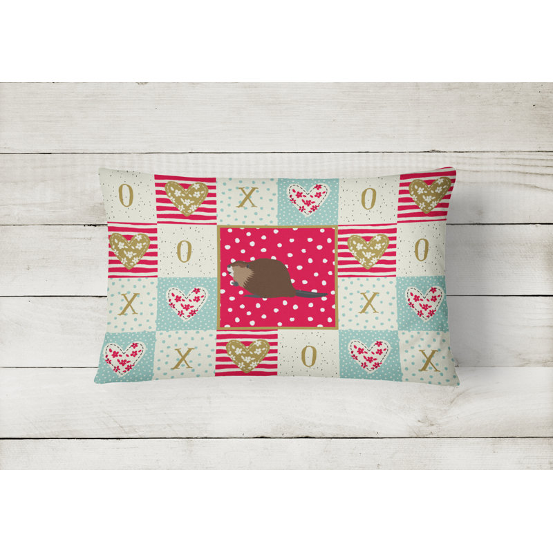 Patchwork Outdoor Throw Pillow