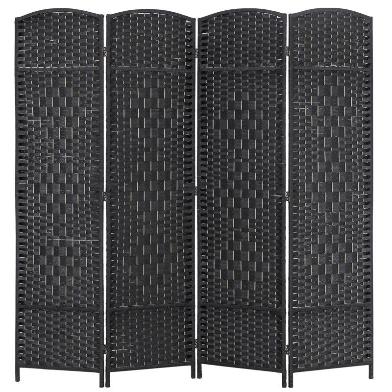 Borgen 71'' H Folding Room Divider, 4