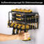 3-Tier 4-Slot Wall-Mounted Tool Rack