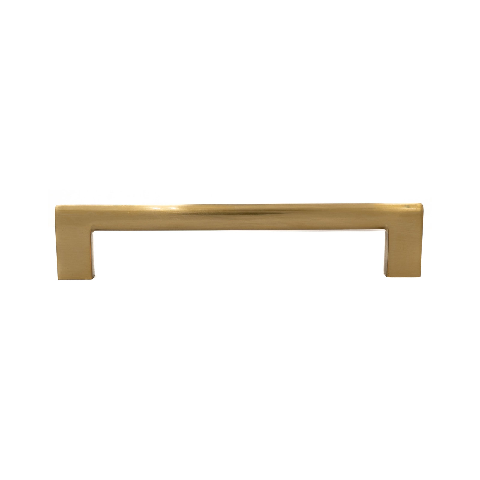 Vail Bar Drawer Pull, Satin Brass, 6"