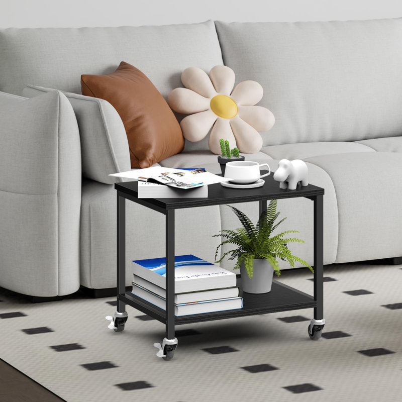 35cm H x 42cm W Printer Stand with Wheels