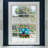 14.5"H Windmill Stained Glass Window Panel