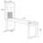 Nut-brown Rectangular Solid Wood with desk-1226342234