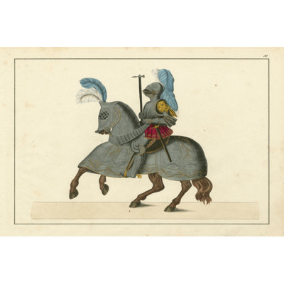 Knights In Armour IV by Kottenkamp - Wrapped Canvas Painting