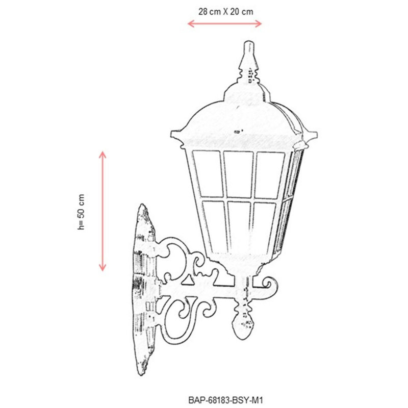 Lampe murale pour l'extérieur