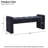 Laytona 54" Boucle Upholstered Bench with Arm and Channel Tufted-140847225
