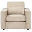 Fauteuil d'appoint en chenille Seguin Beige-1333972688